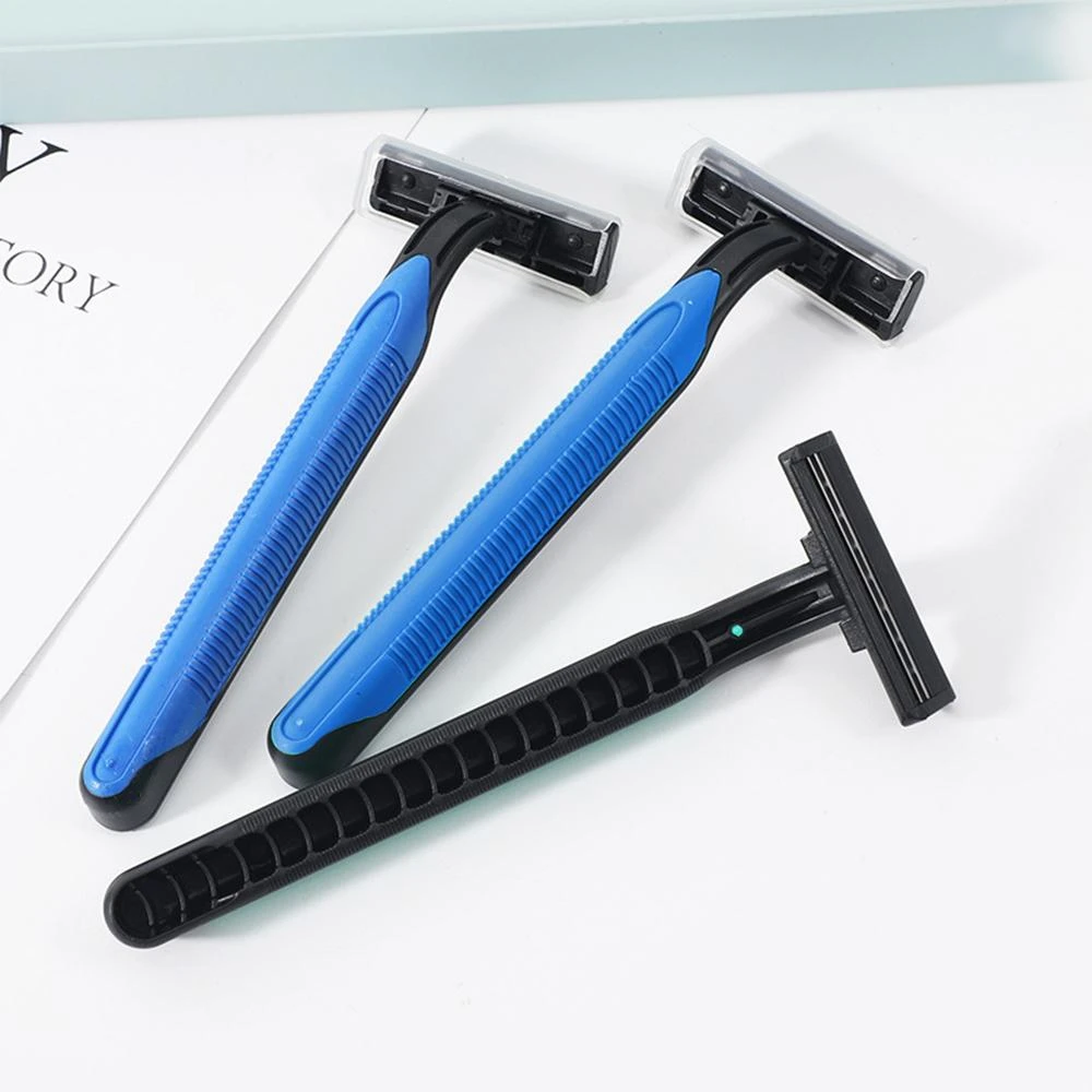 【JOEKI】一次性碳鋼刮鬍刀-10入刮鬍刀 拋棄式刮鬍刀 旅行刮鬍刀 雙層刮鬍刀 一次性刮鬍刀