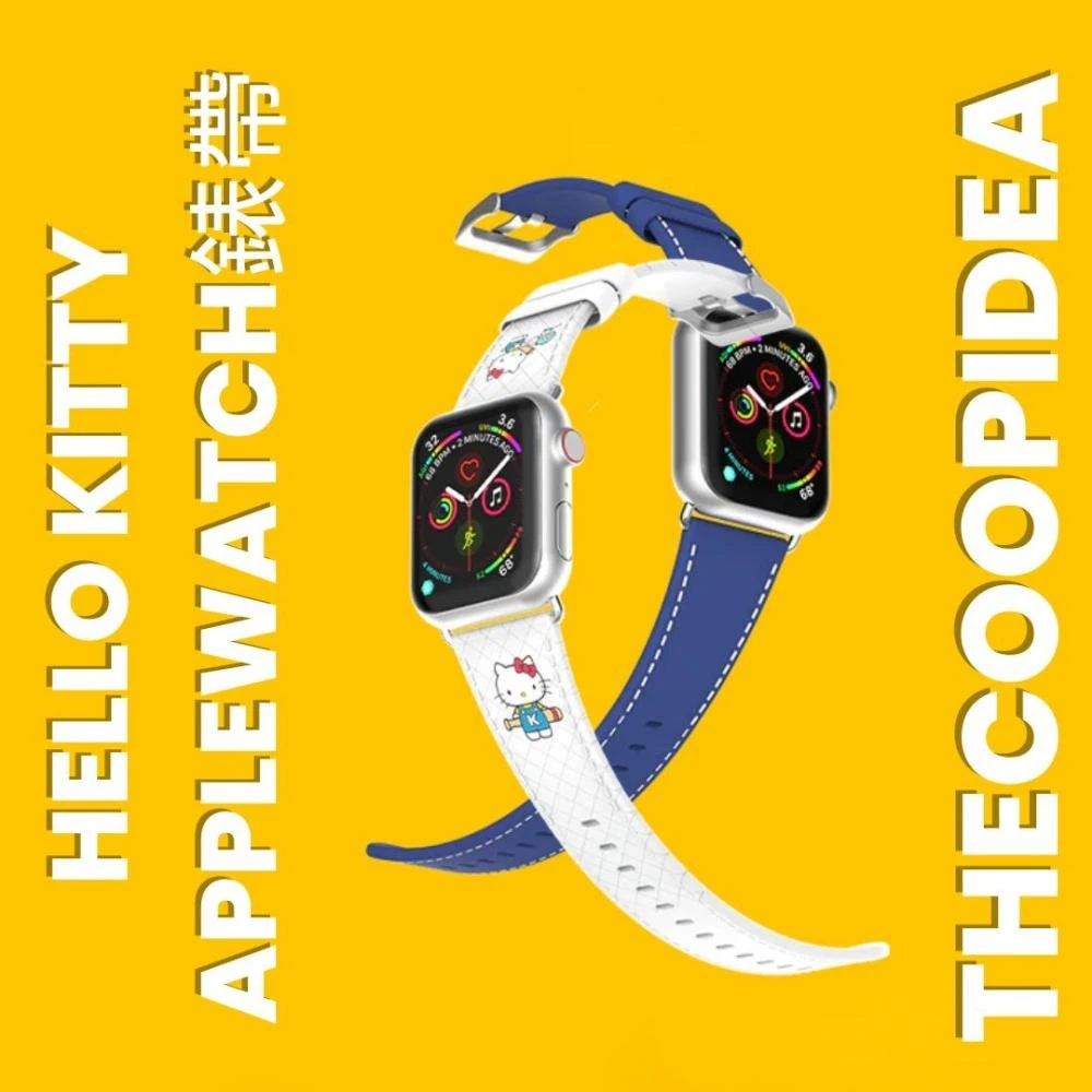 thecoopidea x Sanrio 三麗鷗Hello Kitty Apple Watch錶帶(42/44/45mm