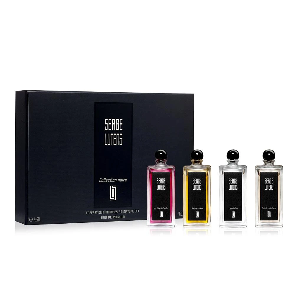 【SERGE LUTENS  盧丹詩】SERGE LUTENS 盧丹詩 珍藏版小香水禮盒 5ml x 4國際航空版