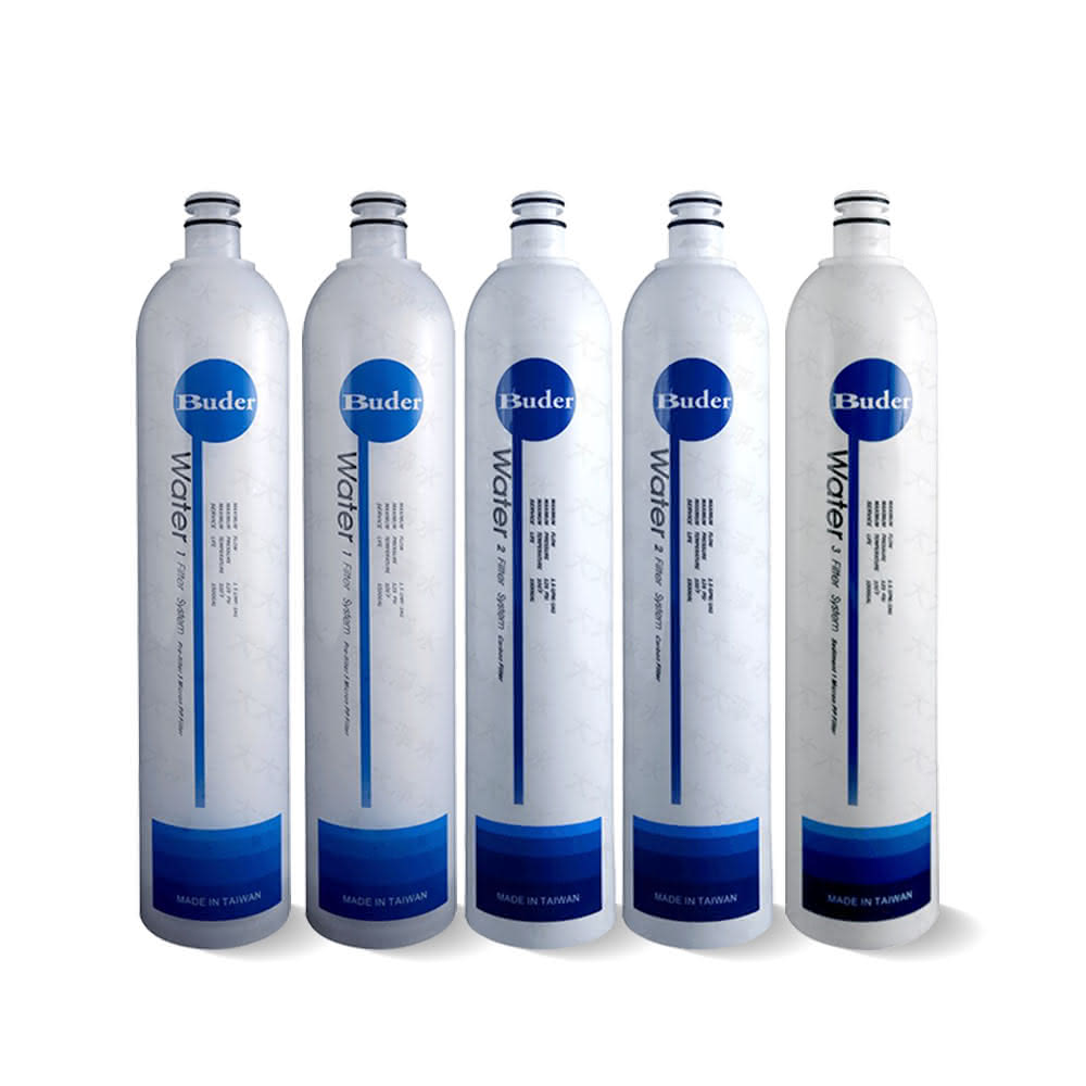 【普德】DC一代快拆 RO-1101二支 RO-1201二支 RO-1301一支 年份濾心組合 共5支 (RO1101 RO1201 RO1301)