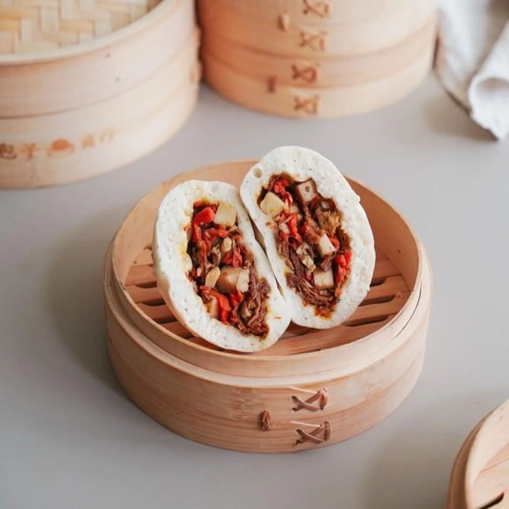 【包子商行】素香筍包1串(包子5顆/串)