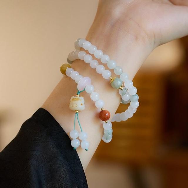 新疆産 天山翠 雪翠 54.7 金糸玉　バングル 白底青 天然石 Amazon | [jin yu jia yuan] 新疆金糸玉天山翠玉石ブレスレット