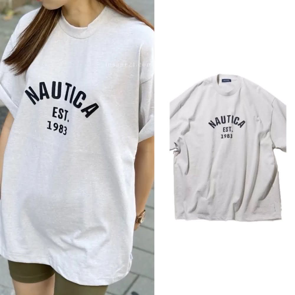 Nautica A.H XXL ワッフルカットソー ピグメントダイ 長谷川昭雄 Nautica A.H XXL ワッフルカットソー ピグメントダイ 長谷川昭雄