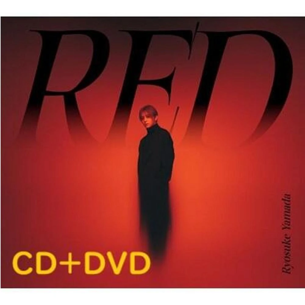 日版山田涼介1st SOLO專輯「RED」初回限定盤1 CD+DVD