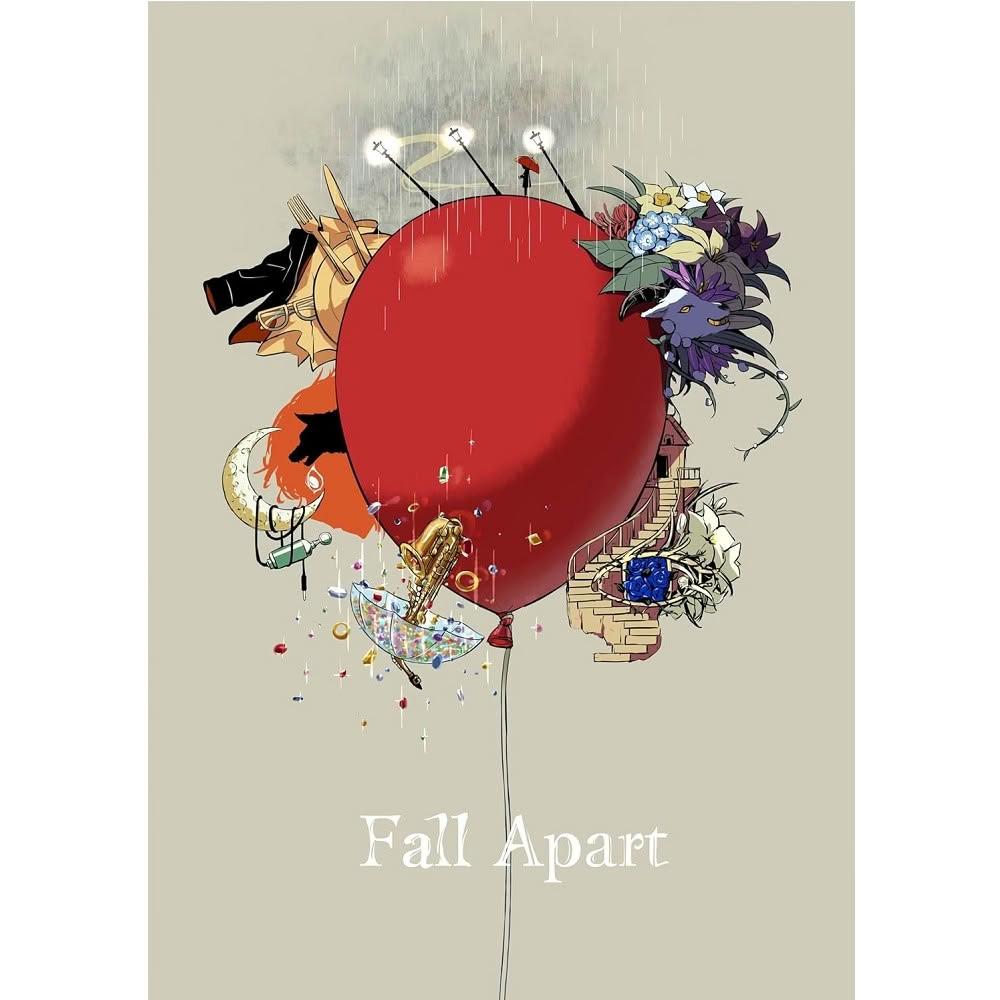【再入荷】 日版須田景凪バルーン企劃專輯「Fall Apart」映像BD盤 邦楽