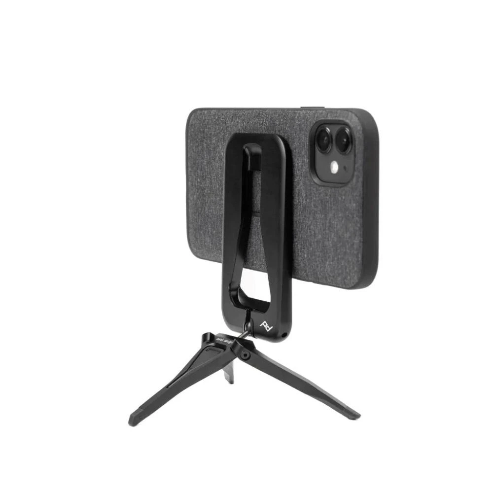 【Peak Design】易快扣隱形手機三腳架 (公司貨原廠保固) Magsafe 磁吸 擴充配件 拍照 攝影腳架 三腳架 球頭角度調整 橡膠止滑 鋁合金