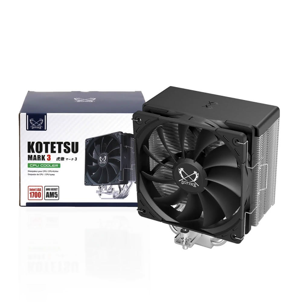 烈火浇愁3冊 Priset A Quiet And Effective Budget CPU Cooler : Scythe Kotetsu