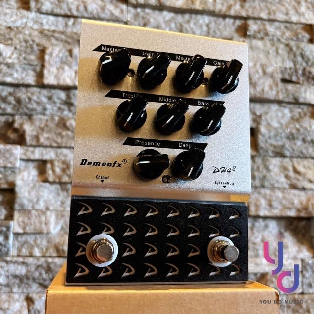 Demonfx 〔 DH4-2 〕 效果器電吉他破音雙軌前級公司貨(demonfx 電吉他