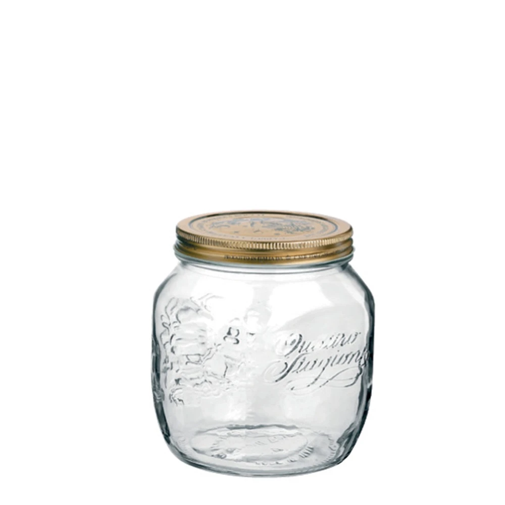 【Bormioli Rocco】義大利製 四季果醬橢圓罐-700ml 1入(醃漬罐 密封罐 果醬罐 儲物罐)