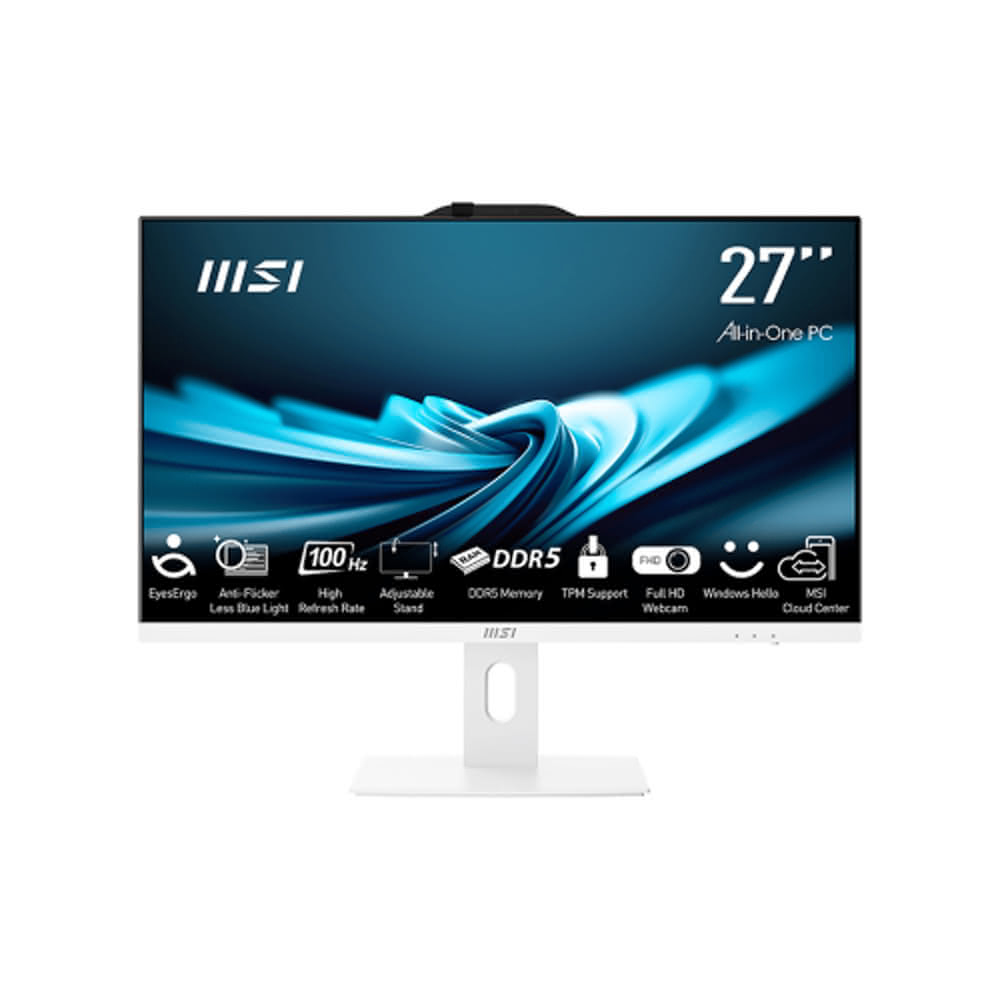【MSI 微星】微星 PRO AP272P 14M-633TW-SP3 27型 白 特仕版i5-14400/32G DDR5/512G PCIE/W11