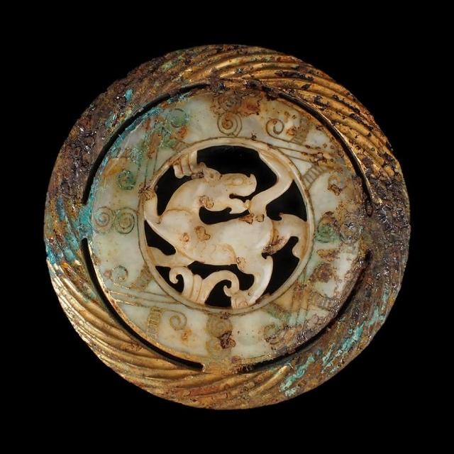 本物保証 天然古翡翠 浮彫 螭龍紋 玉璧 根付 玉佩 貴重 【公式通販】