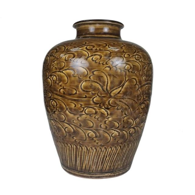 中国磁器　吉州窯　花瓶　春瓶　酒瓶 TP00020220000541_R_m.jpg