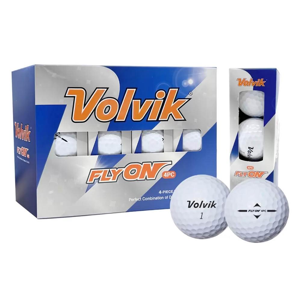 volvik FLYONフライオン ゴルフボール レッド 4ダース48球