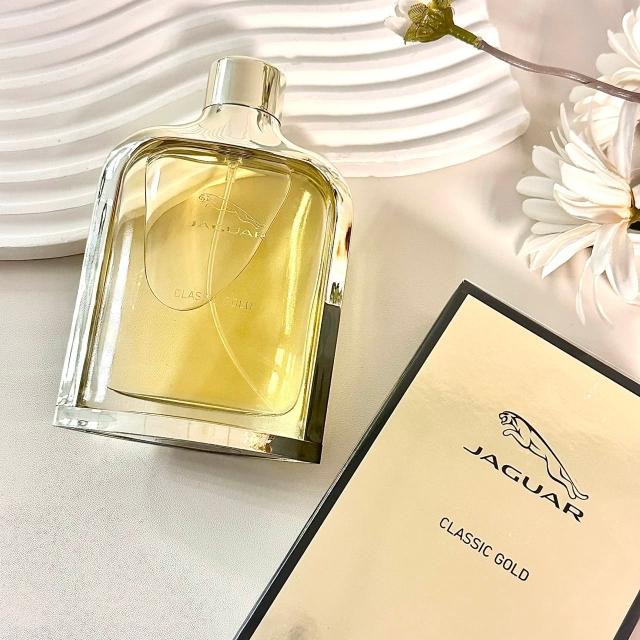 JAGUAR 積架】JAGUAR 積架金色捷豹男性淡香水100ML