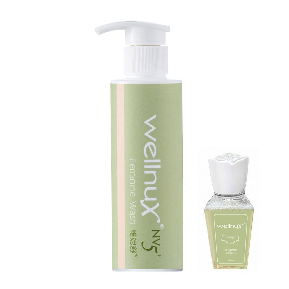 【WellnuX 維妮舒】有感系列NV5+浴潔露150ml 私密清潔(有感緩癢、改善異味經期孕期適用)