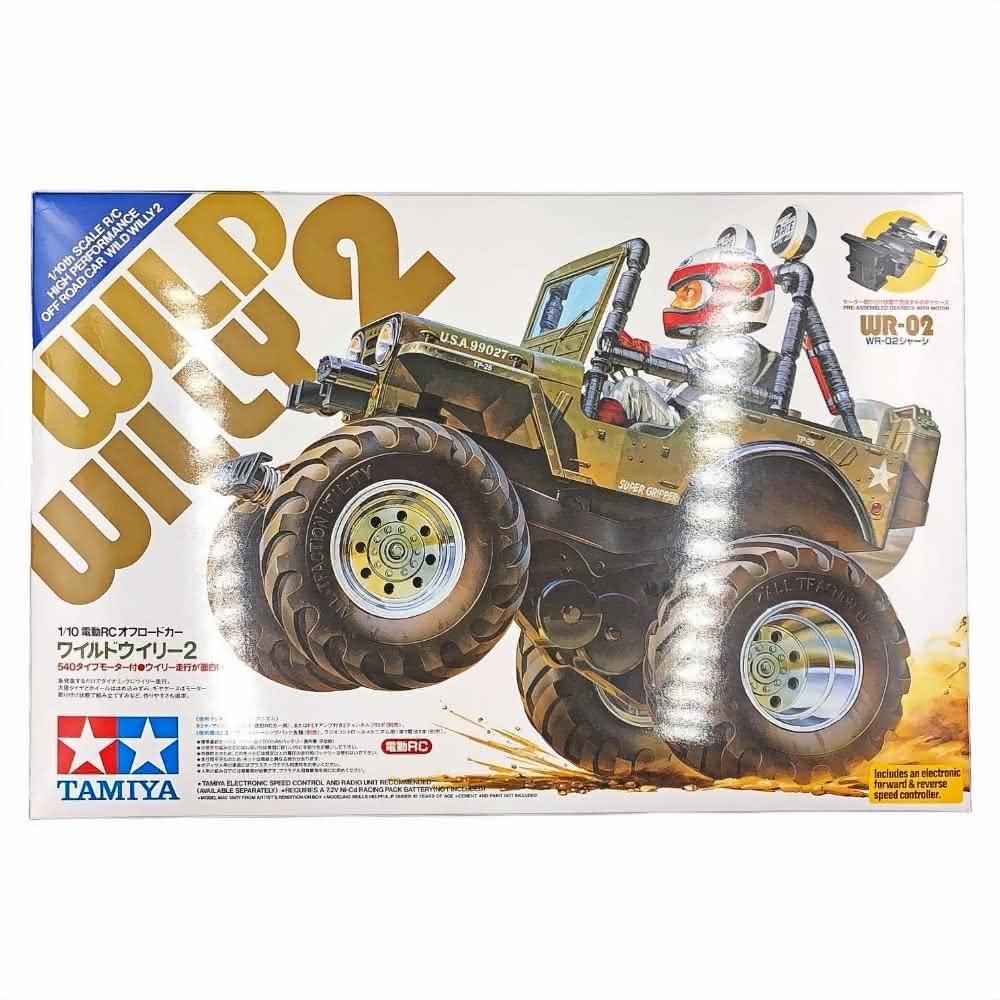 TAMIYA】TAMIYA 田宮1/10 WILD WILLY 2 威力小子•58242