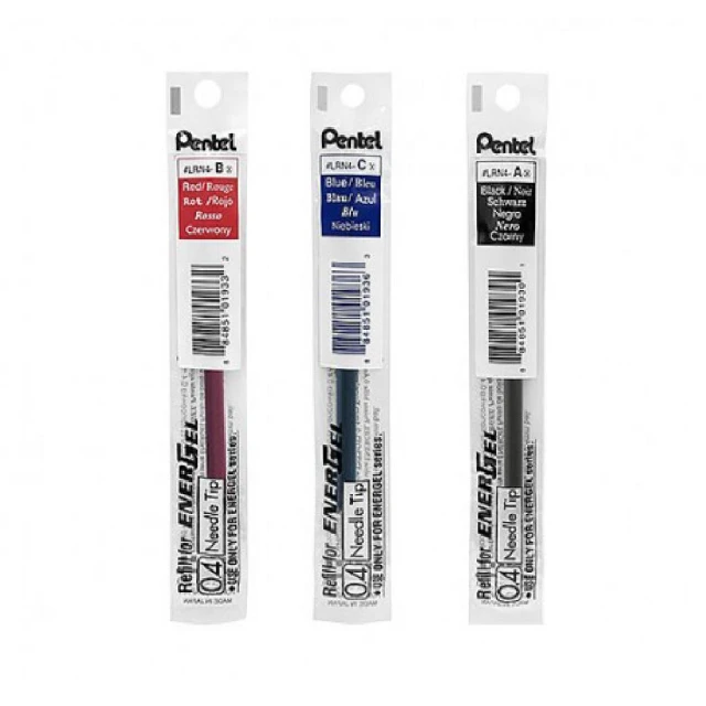 【Pentel 飛龍】飛龍PENTEL LRN4 極速鋼珠筆芯 (針芯筆頭) 0.4mm