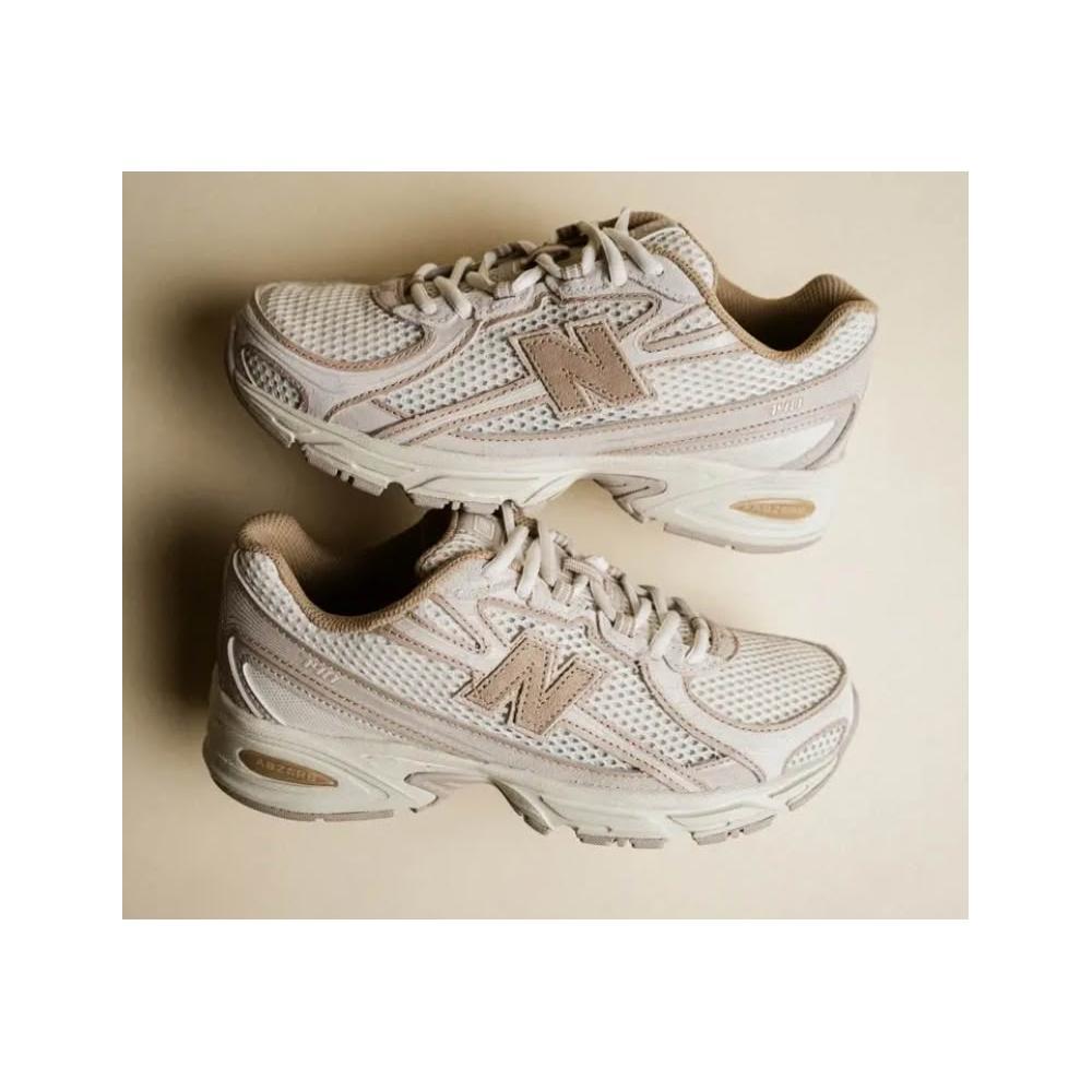 NEW BALANCE】740系列男女休閒復古慢跑鞋奶茶色Y2K 柯震東金針菇