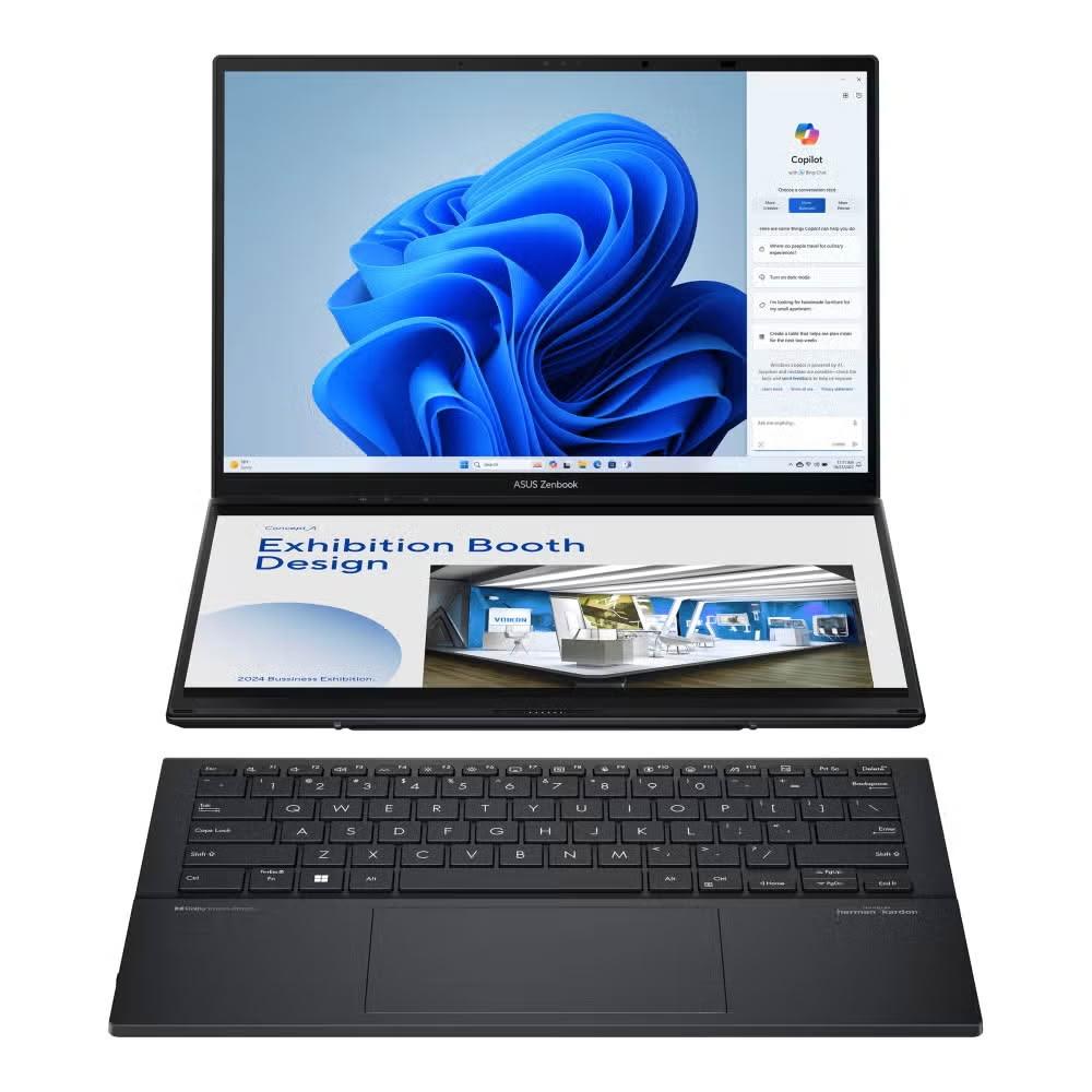 【ASUS 華碩】特仕版 14吋觸控筆電(Zenbook Duo UX8406CA/Ultra 9 285H/32G/4TB SSD/Win11/二年保/OLED)