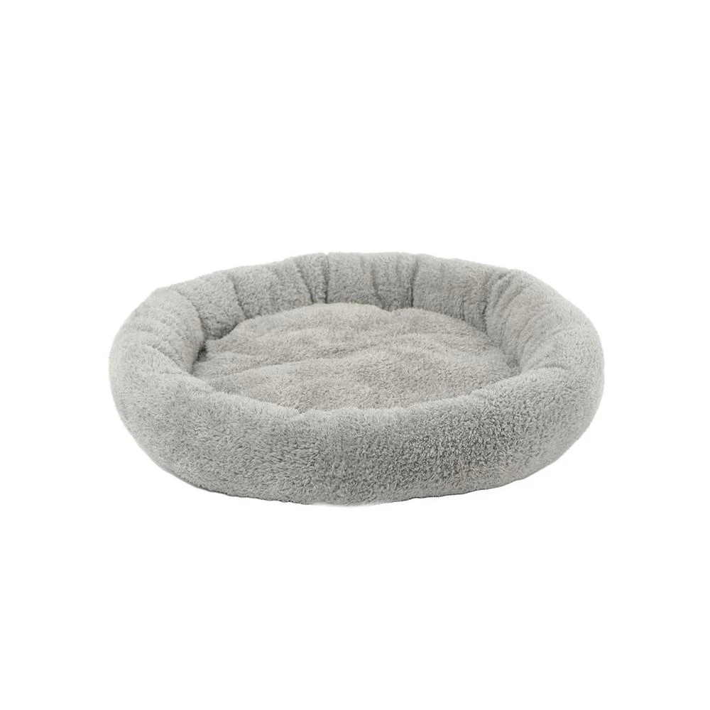 【貓狗汪喵】簡約棉絨圓窩 保暖窩 睡窩 舒眠窩 圓窩 寵物保暖窩(貓狗窩 寵物床 狗保暖窩 貓狗床 寵物用品)