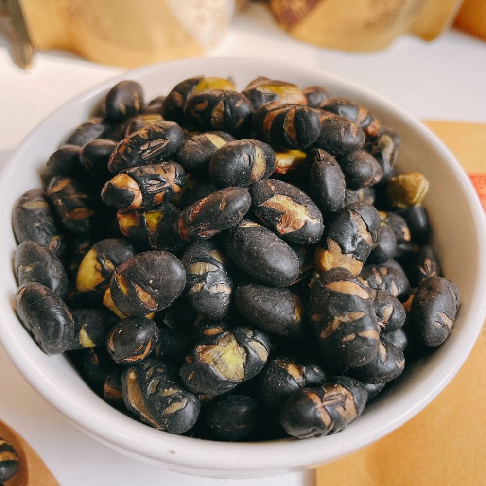 【陳家糧舍】炒黑豆 果仁 堅果 熟黑豆 零食(黑豆)