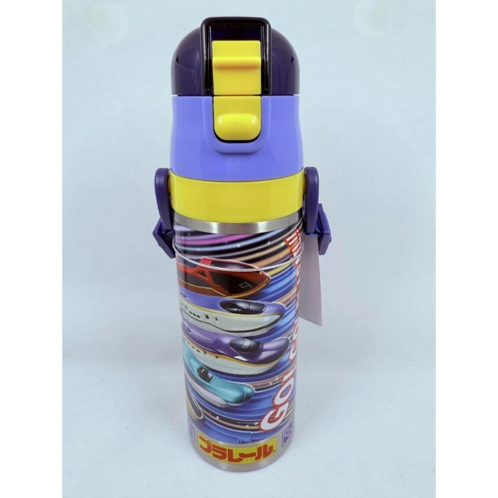 小川童鬼「人乾期水壺争奪鏡」水彩 額付 中古 美品 Skater】附揹帶日本2025新幹線火車兒童直飲式水壺470ml (交換禮物聖誕