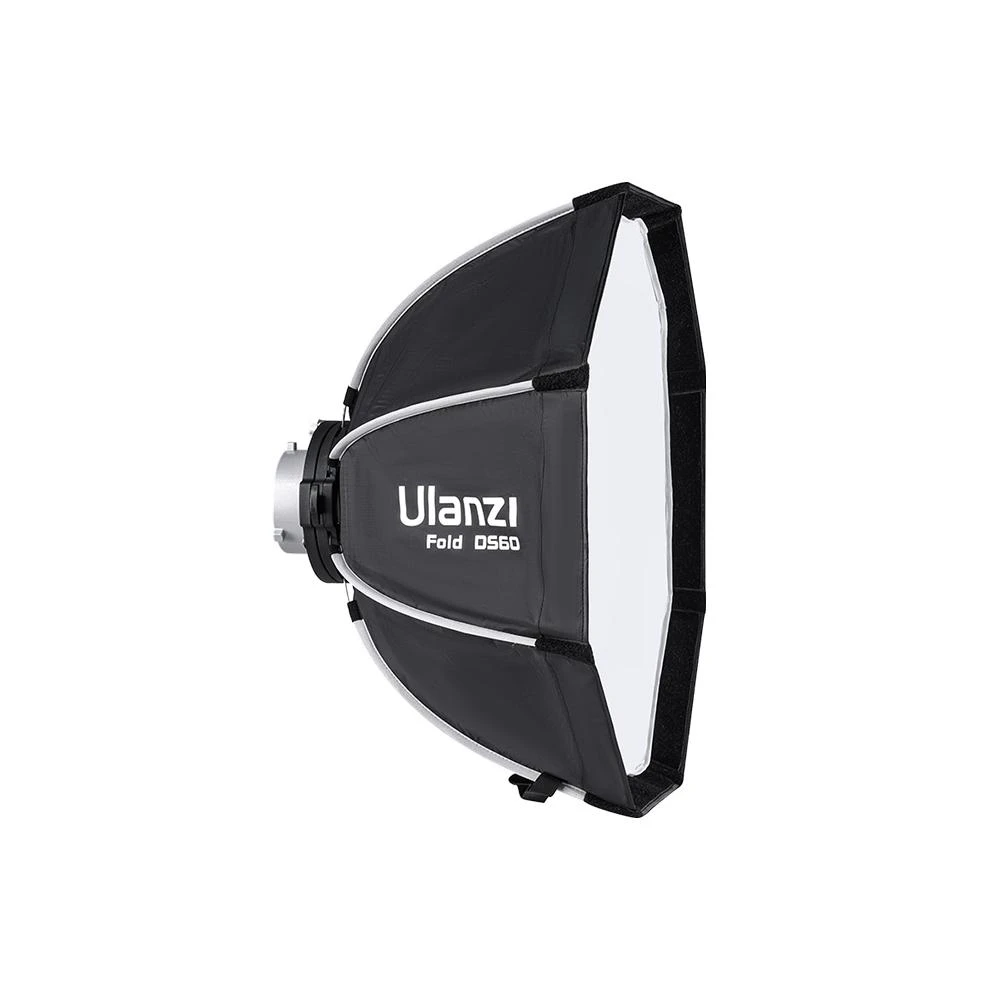 【Ulanzi 優籃子】Ulanzi DS60 60cm八角折疊柔光箱 保榮口 附蜂巢/網格 快拆 控光 無影罩 補光燈 攝影燈 LED棚燈 直播 外拍 棚拍Release Softbox