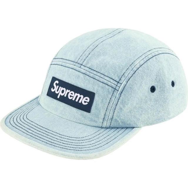 SUPREME】Supreme 25SS Logo Denim Camp Cap 丹寧帽