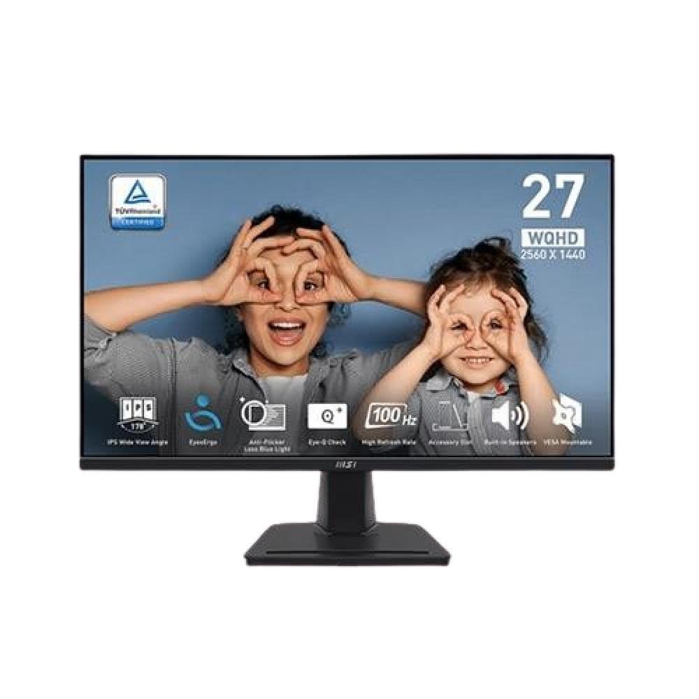 【MSI 微星】27型 PRO MP275Q 商用顯示器寬視角窄邊框 多種實用設計