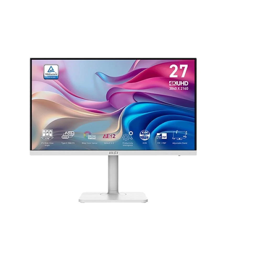 【MSI 微星】MSI 微星 MD272UPHW 電競螢幕 27吋 60Hz IPS UHD 4ms HDR 電腦螢幕 遊戲螢幕 液晶螢幕 可旋轉螢幕
