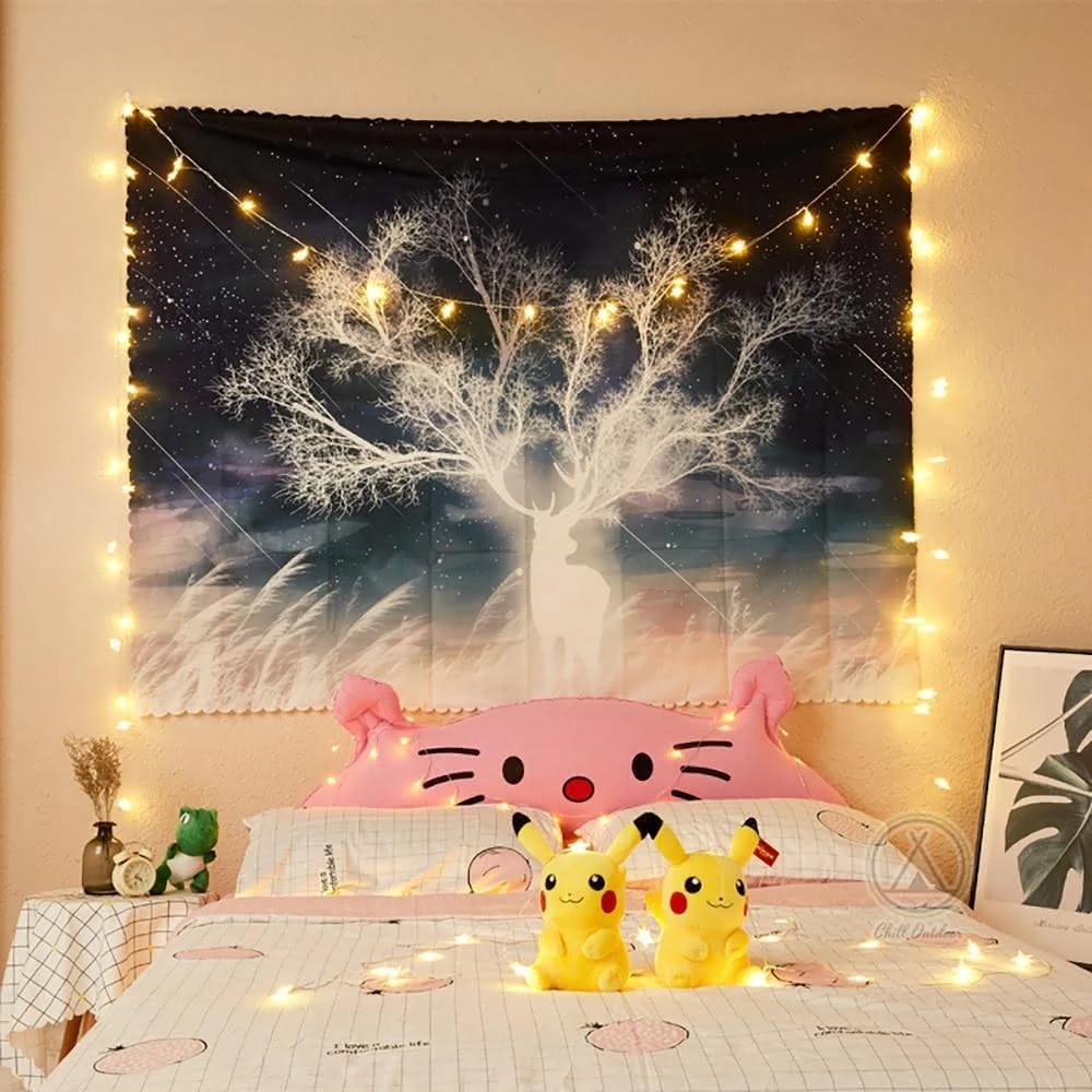 【Chill Outdoor】200x150cm 加厚款絨布掛毯 L號掛布 掛畫 背景布 拍攝布景 裝飾 耶誕掛布