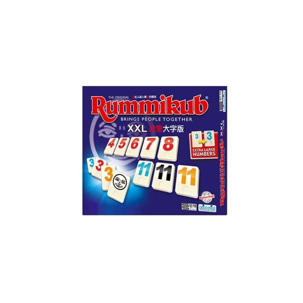 拉密XXL 大字版Rummikub XXL 繁體中文版高雄龐奇桌遊