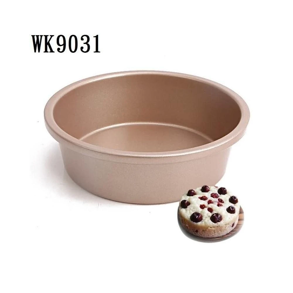 【Chefmade 學廚】學廚WK9031-圓形芝士模6寸 麵包模 烘焙用品 圓形固底蛋糕模