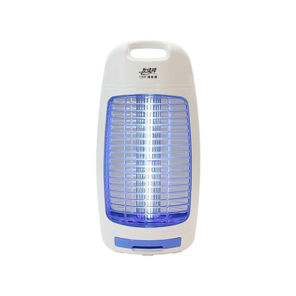 友情牌 VF-1583 捕蚊燈是一款高效能、節能的驅蚊防蚊裝置，適用於約18坪空間。採用Philips BL 15W Mosquito Lamp燈管，搭配啟動器，提供穩定的捕蚊效果。符合BSMI許可字號R63163，電壓為110V/60HZ，消耗功率僅20W，節省電力同時降低使用成本，適閤家庭及商業場所使用。