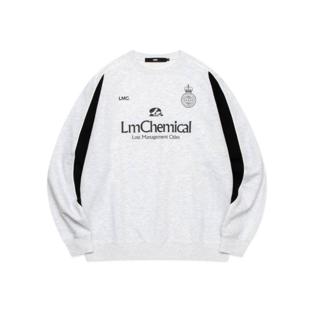 [ LMC ]★25SS★韓国人気★CHEMICAL SOCCER SWEATSHIRT LMC】藍田吉米- 韓國代購LMC CHEMICAL SOCCER SWEATSHIRT 長袖