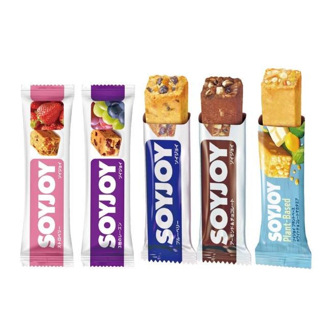 【SOYJOY】大豆營養棒 30g/條 口味任選(藍莓/杏仁巧克力/草莓/葡萄/白巧克力夏威夷豆)