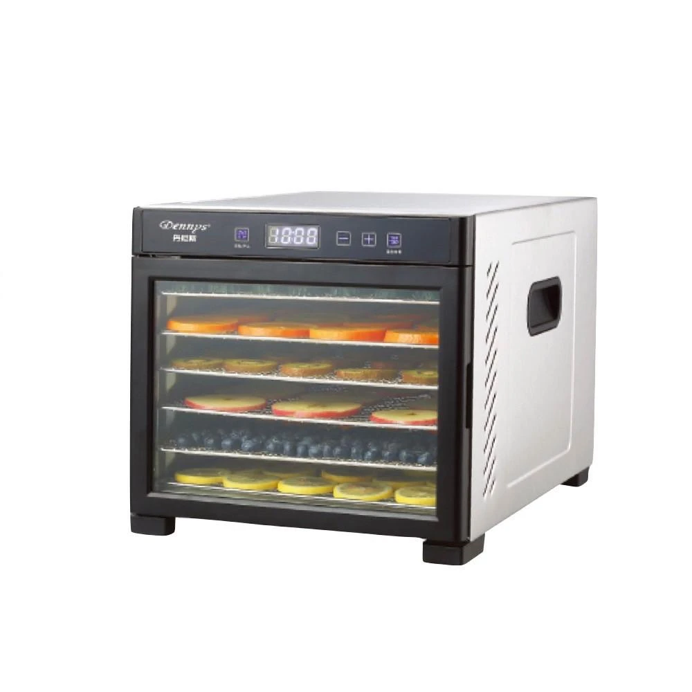 【Dennys】Dennys  微電腦定時溫控7層托盤與機體不鏽鋼蔬果烘乾機(DF-733S)