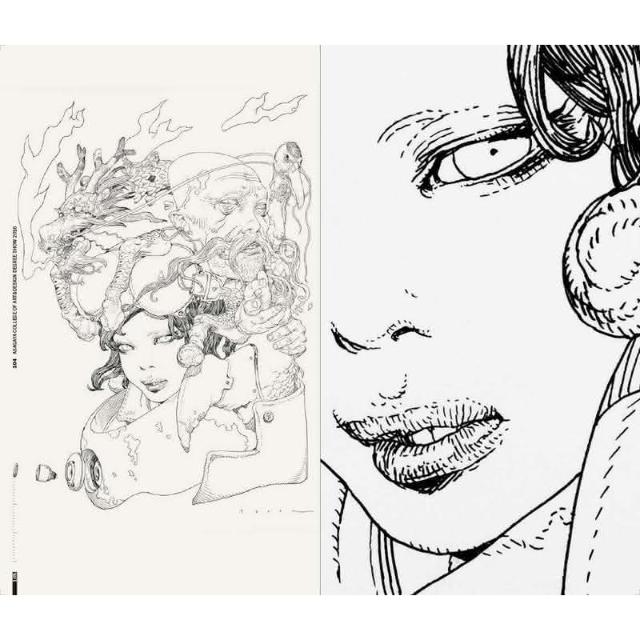 寺田克也原寸 现货包邮日本原版寺田克也原寸寺田克也原寸画集PIE出版日本手绘插画