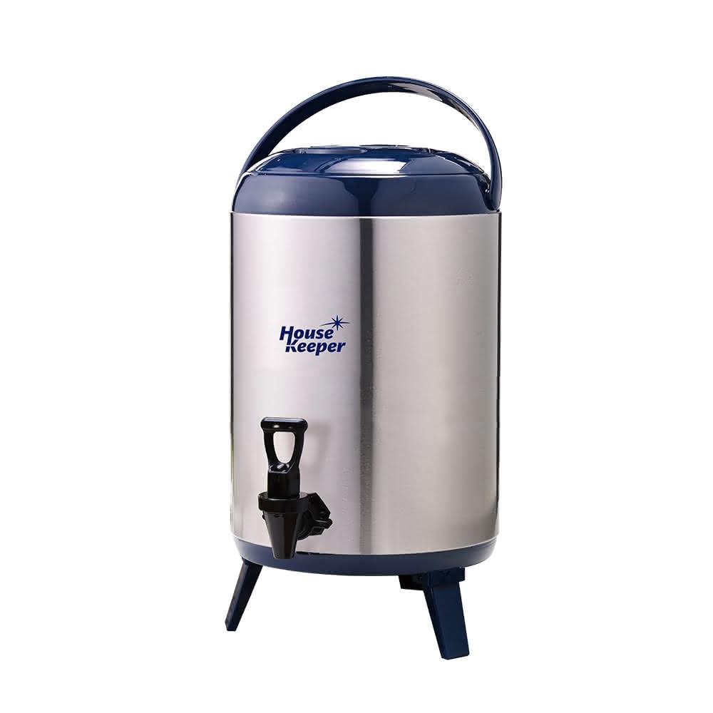 妙管家】妙管家不鏽鋼保溫保冷冰桶/茶桶9.5L HKTB-1000SSC 飲料