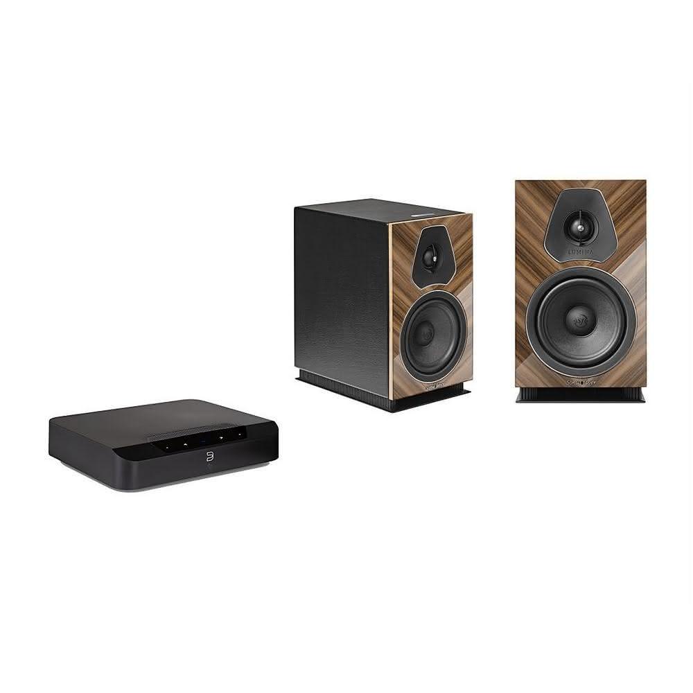 【BLUESOUND】PowerNode Edge 串流綜合擴大機 + Sonus Faber Lumina IAmotor 喇叭
