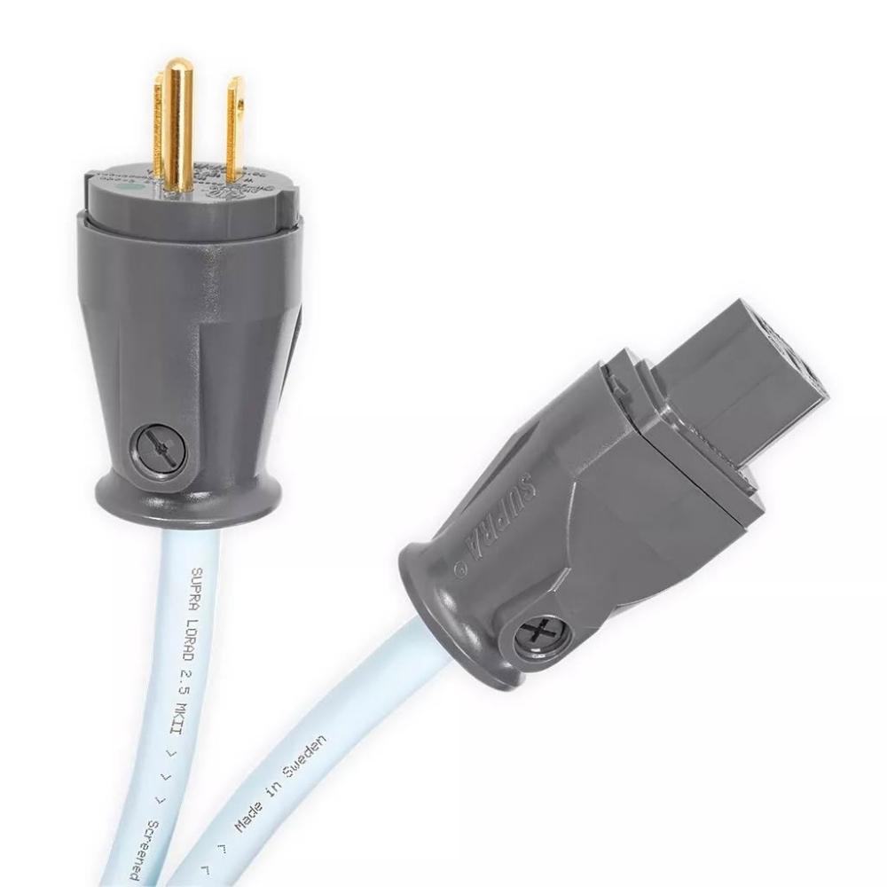 瑞典製SUPRA CABLE LoRad 3G 2.5 MKII 發燒級盒裝手工製電源線