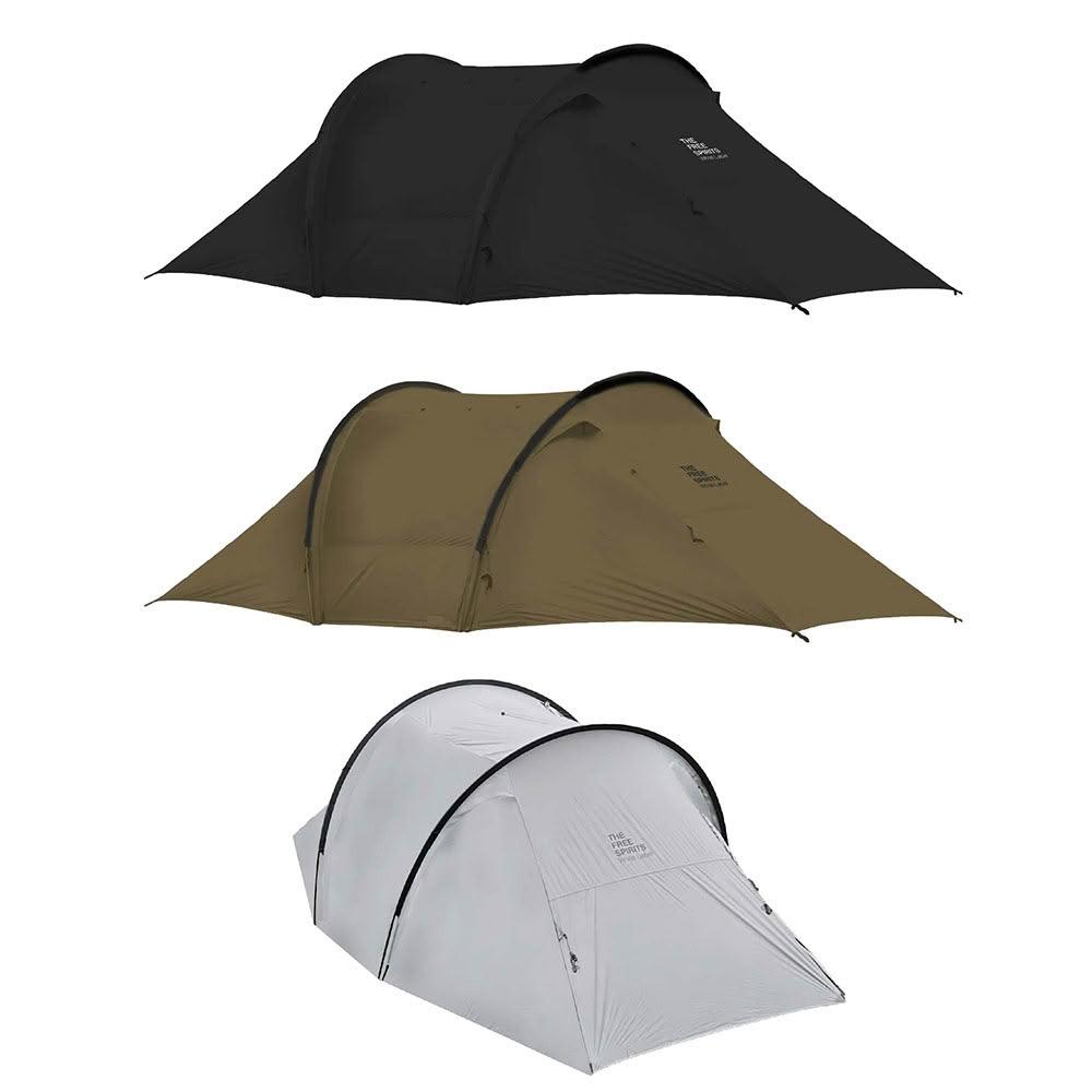 The Free Spirits 自由之魂】自由之魂雲途PLUS隧道帳-軍版雙色塗層三色