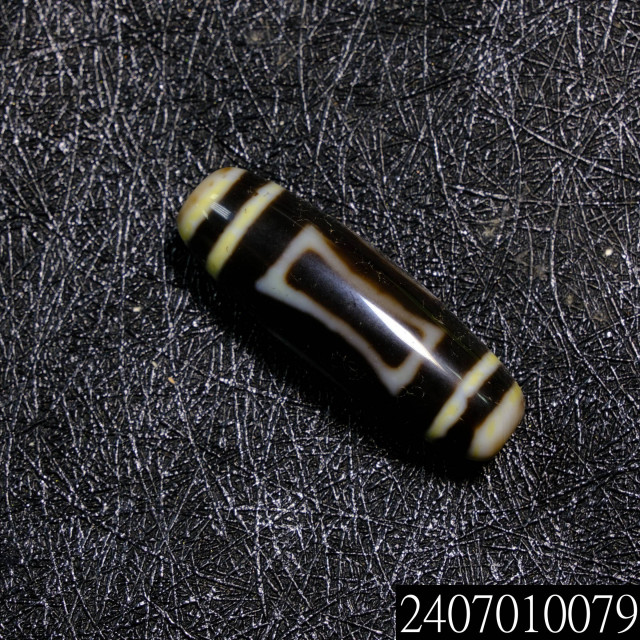 hatachu瑪瑙　白毫天珠(小) 9-199 紫金閣天珠念珠專業研究Aglow Dzi beads specialists - 天珠的