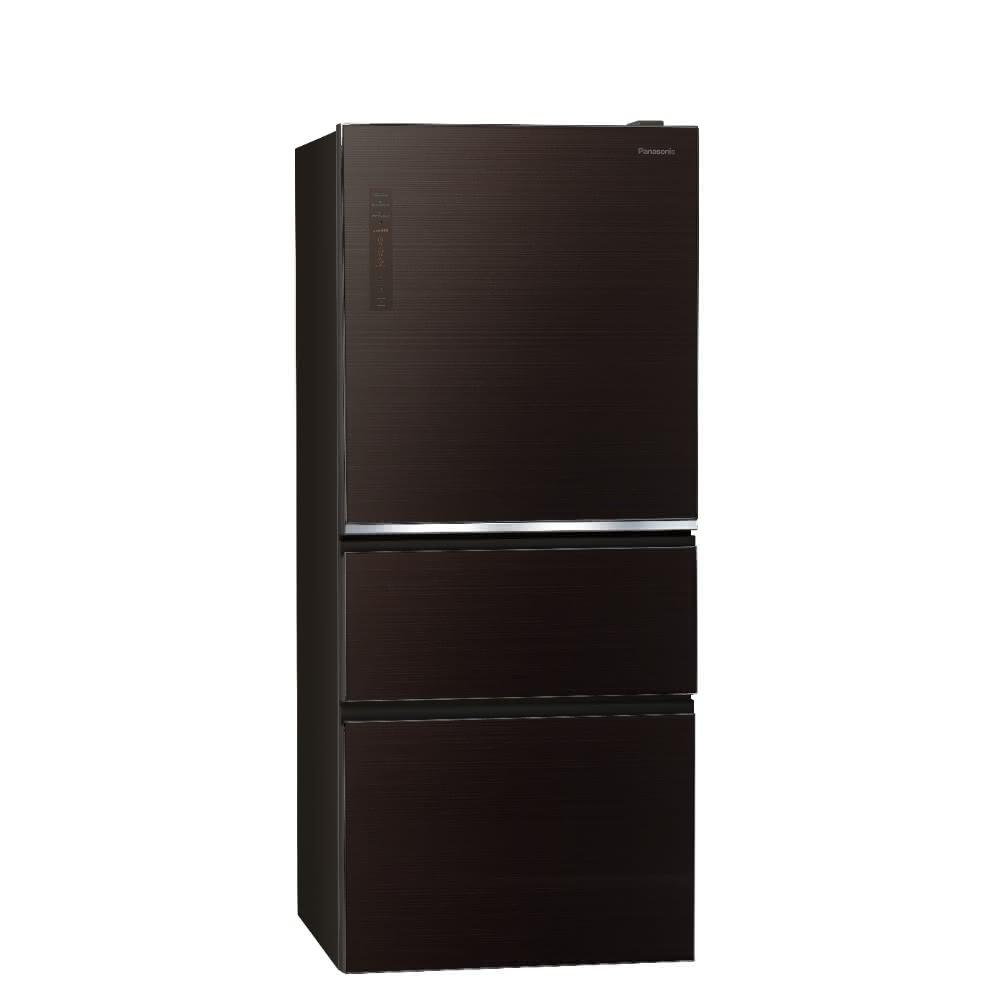 【Panasonic 國際牌】Panasonic國際牌 610公升三門變頻玻璃曜石棕冰箱NR-C611XGS-T