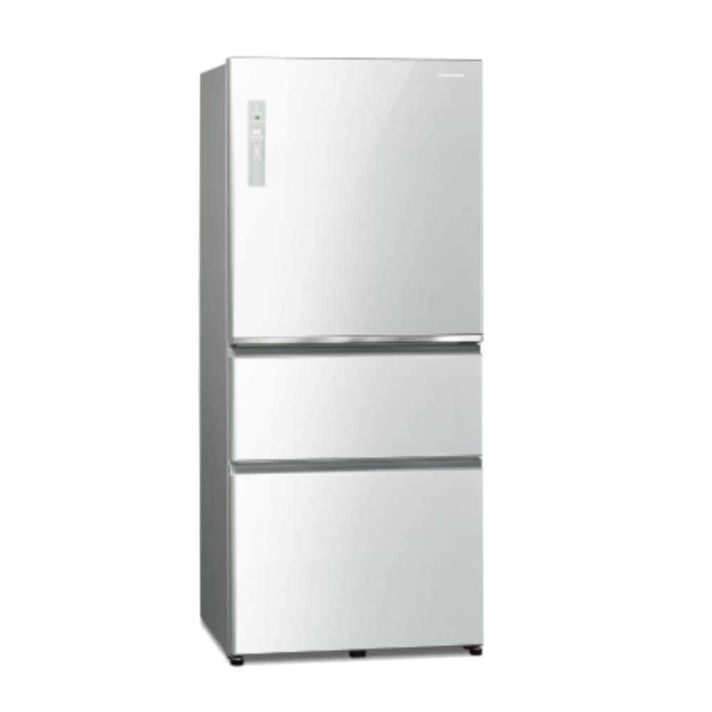 【Panasonic 國際牌】610公升三門變頻玻璃翡翠白冰箱NR-C611XGS-W