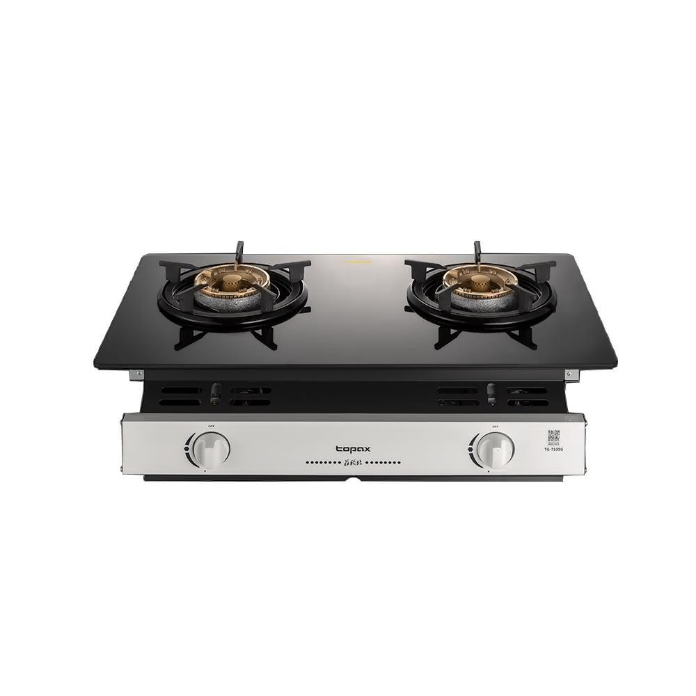 【莊頭北】二口爐嵌入爐玻璃瓦斯爐TG-7105基本安裝