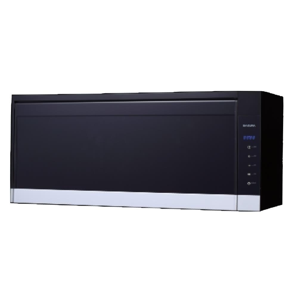 【SAKURA 櫻花】櫻花懸掛式臭氧殺菌80公分(與Q7583L同款)烘碗機B黑Q-7583L基本安裝