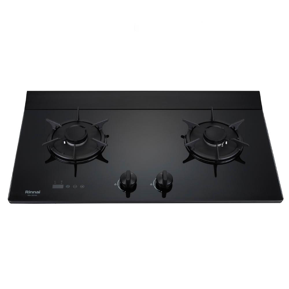 【林內】二口爐檯面爐LED定時瓦斯爐桶裝瓦斯RB-L2620GB-LPG 基本安裝