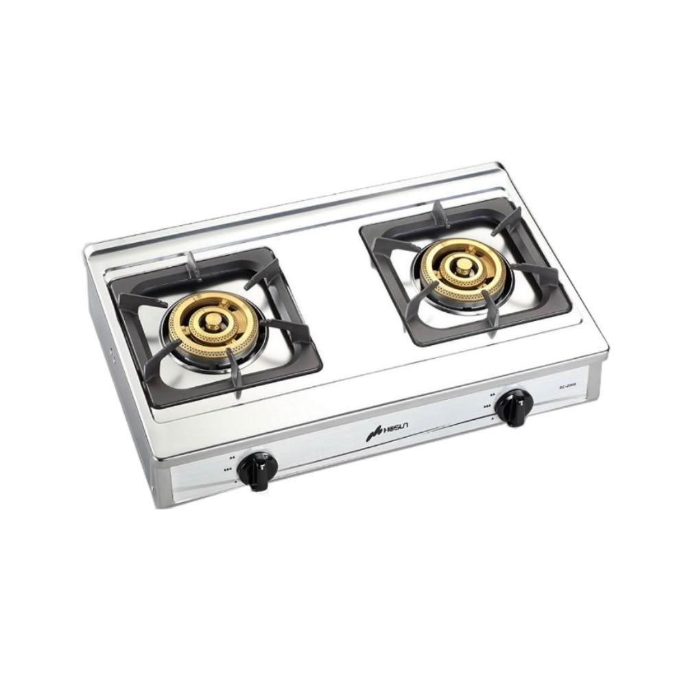 【豪山】雙口台爐瓦斯爐桶裝瓦斯SC-2060-LPG 標準安裝