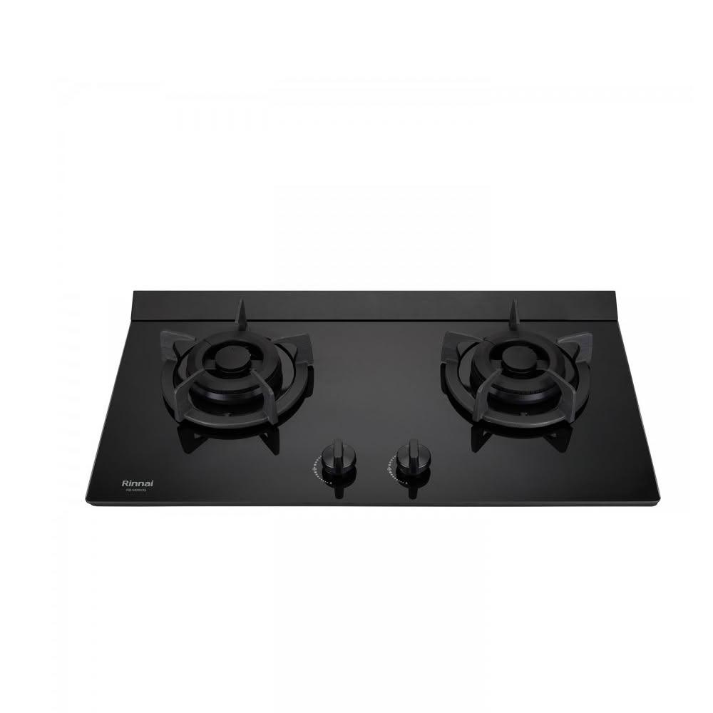 【林內】LED旋鈕小本體雙口爐極炎爐瓦斯爐桶裝瓦斯RB-M2610G(B)_LPG 基本安裝